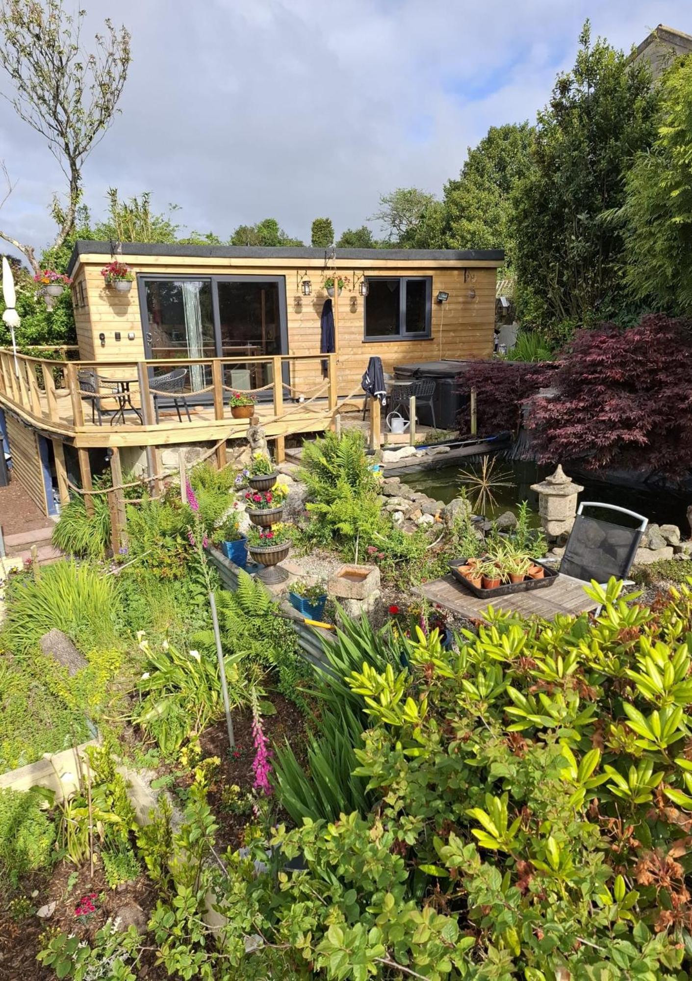 Cosy Cornish Cabin St Austell Εξωτερικό φωτογραφία